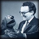 Jerry Juhl and Rowlf