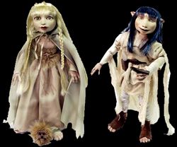 The Dark Crystal - Jen & Kira Gelfling 12 figures - Sideshow Toy