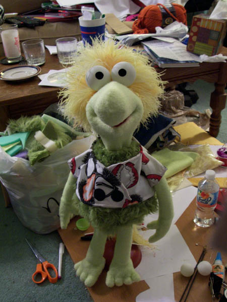 How to Make a Wembley Fraggle Rock Costume - FeltMagnet