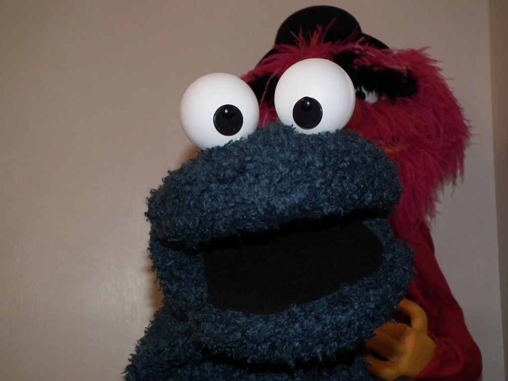 Now Available: A Cookie Monster Photo Puppet Replica!