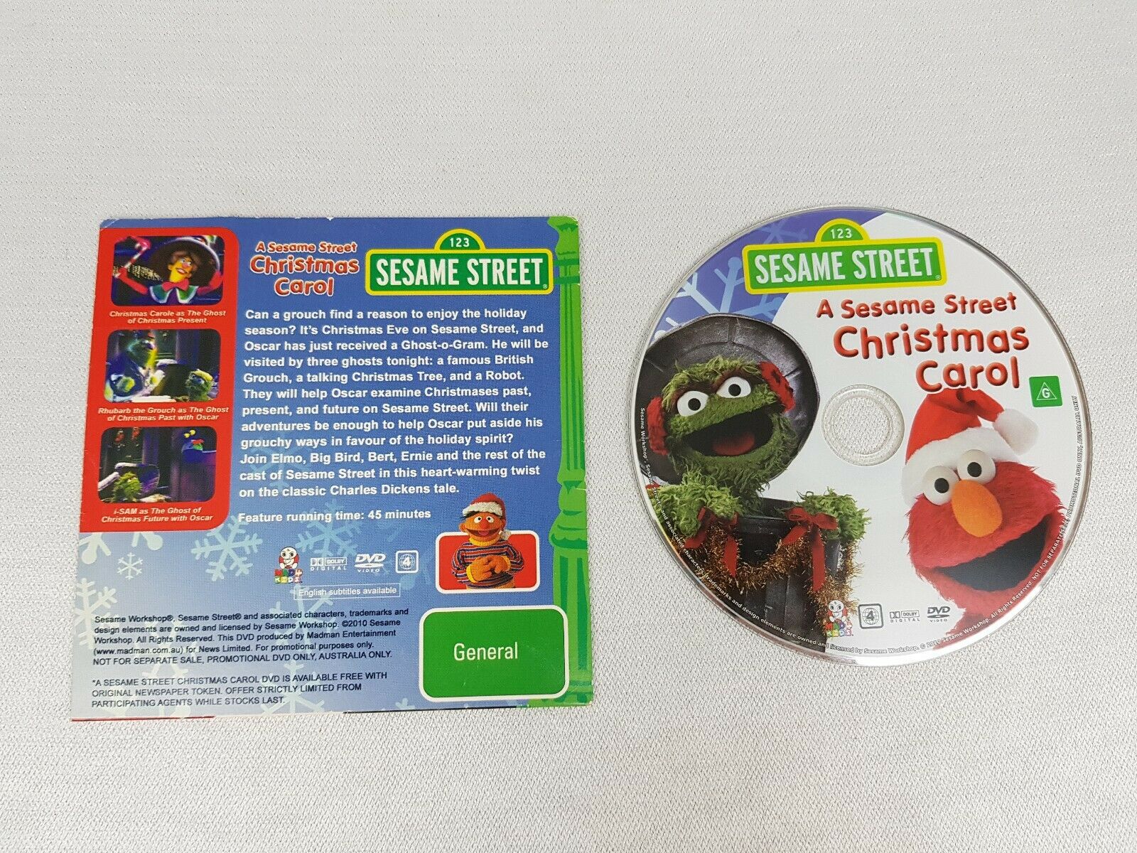 A Sesame Street Christmas Carol Australian 10 Dvd Muppet Central Forum