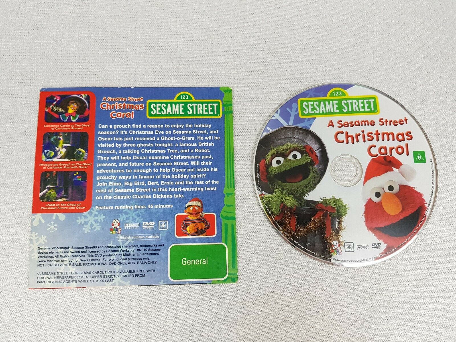 A Sesame Street Christmas Carol Australian 10 Dvd Muppet Central Forum