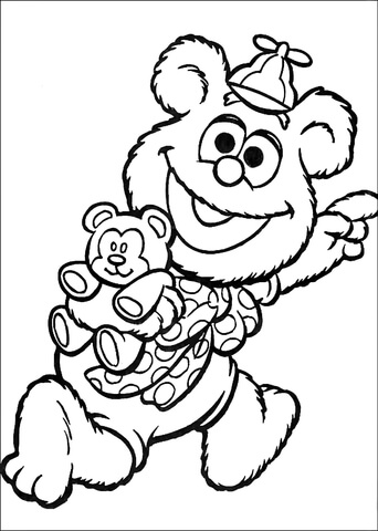 Coloring Pages Off Sesame Street Fraggles And Muppets